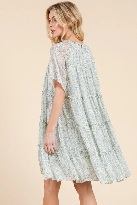 Ditsy-Floral-Print-Sheer-Ruffle-Detail-Mini-Dress-Ivory-Combo-3