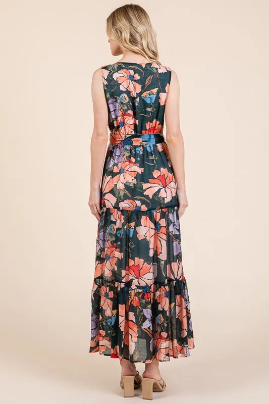 Floral-Print-Sleeveless-Tie-Waist-Maxi-Dress-Multi-3
