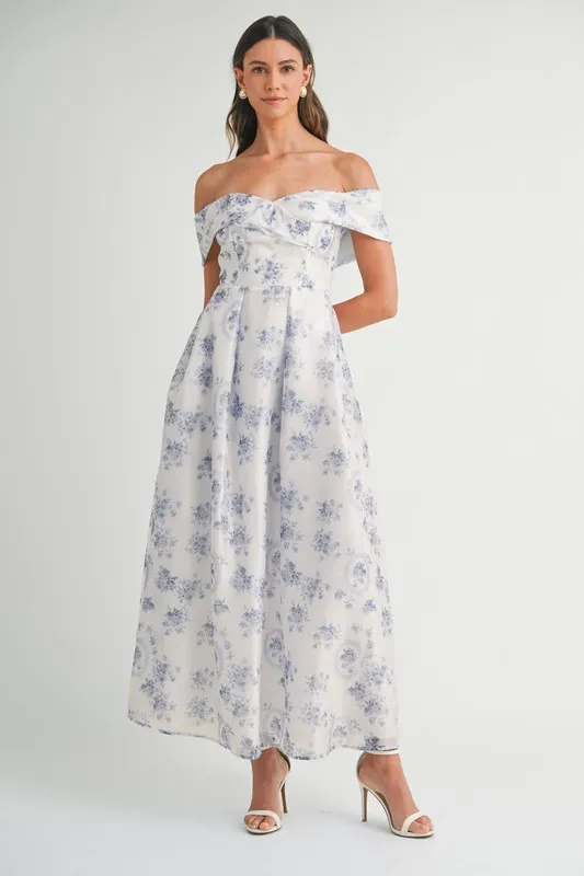 Floral-Printed-Off-Shoulder-Maxi-Dress-Blue-1