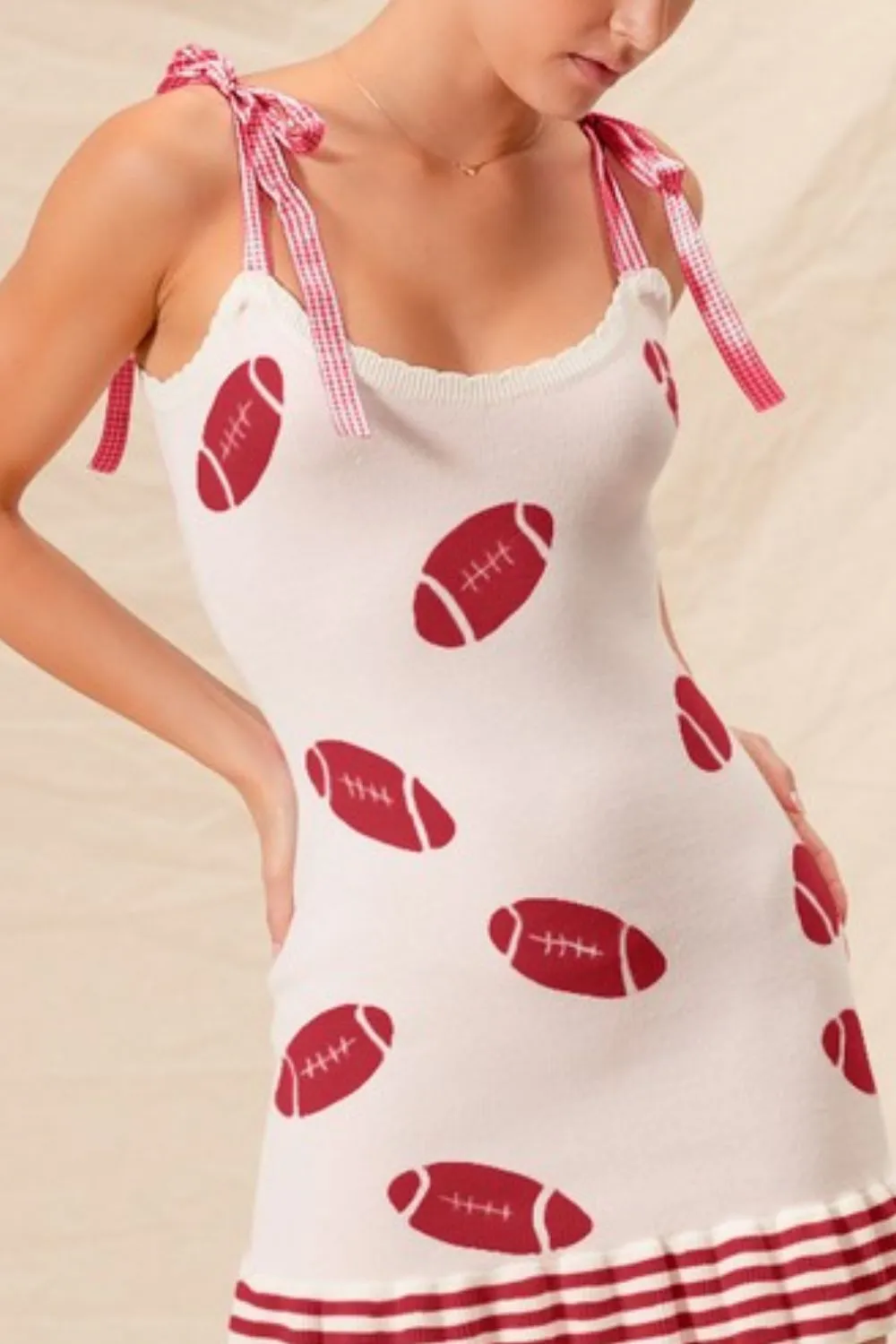 Gameday-Football-Knitted-Mini-Dress-IvoryRed-2