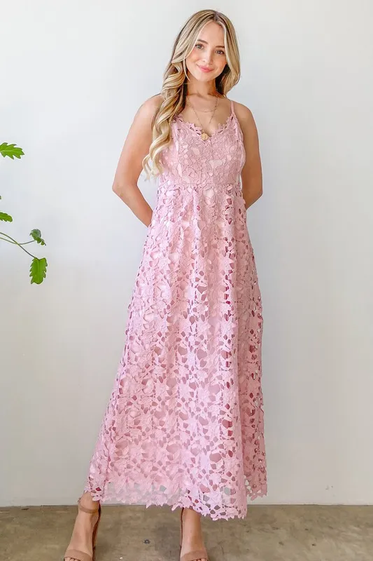 Lace-Maxi-Cami-Dress-Pink-2