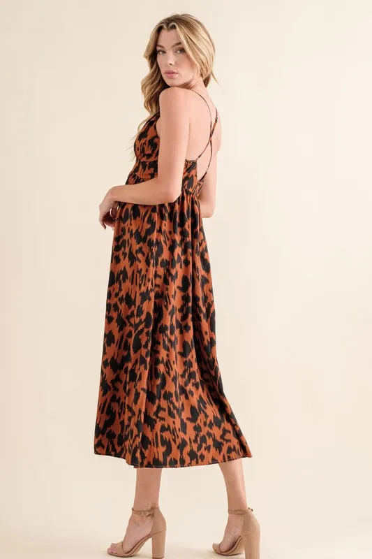 Leopard-Print-Plunge-Maxi-Dress-Brown-3