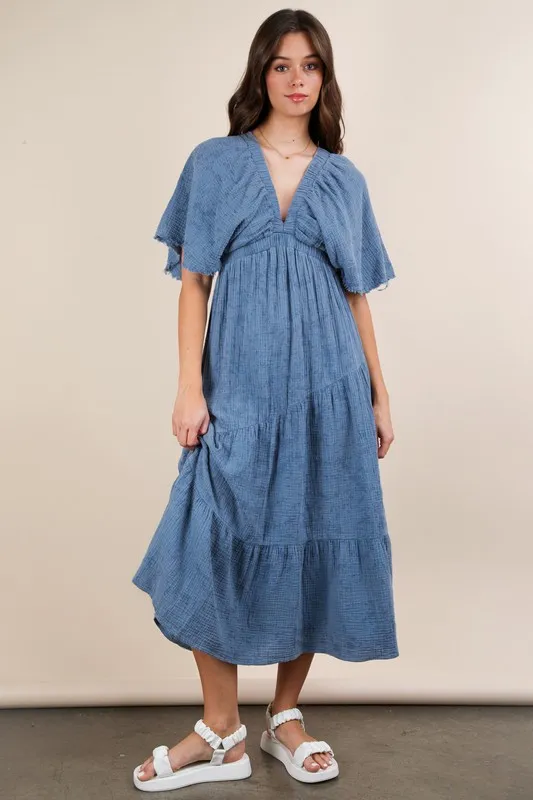 Mineral-Washed-Elastic-Neck-Detail-Midi-Dress-Denim-2