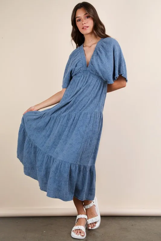 Mineral-Washed-Elastic-Neck-Detail-Midi-Dress-Denim-3