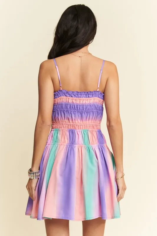 Multi-Color-Ombre-Printed-Bodice-Button-Up-Dress-Purple-Multi-2