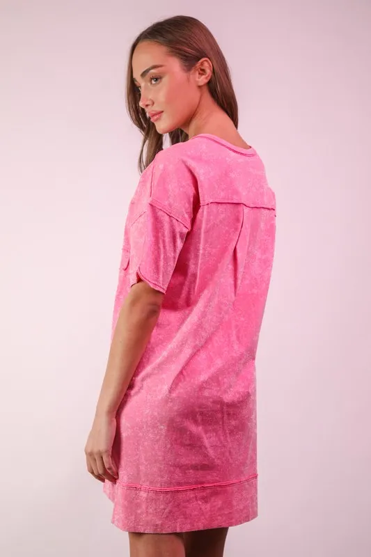 Plus-Size-Mineral-Washed-Knit-Shift-Mini-Dress-Pink-2