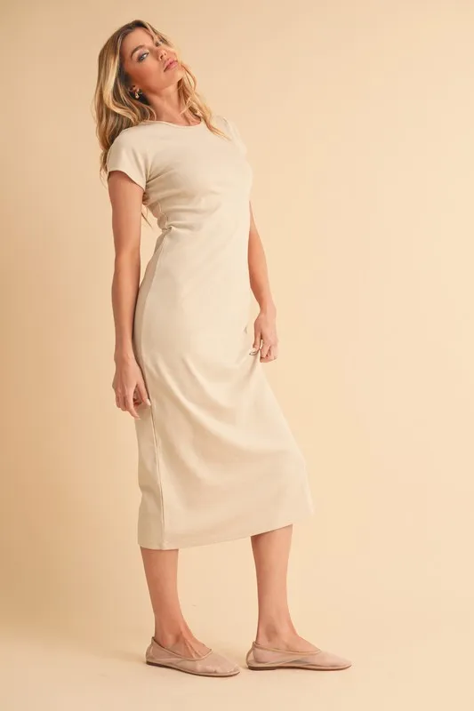 Short-Sleeve-Midi-Tee-Dress-Oat-2