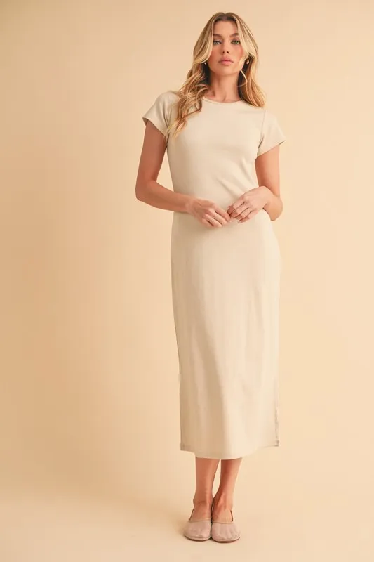 Short-Sleeve-Midi-Tee-Dress-Oat-4