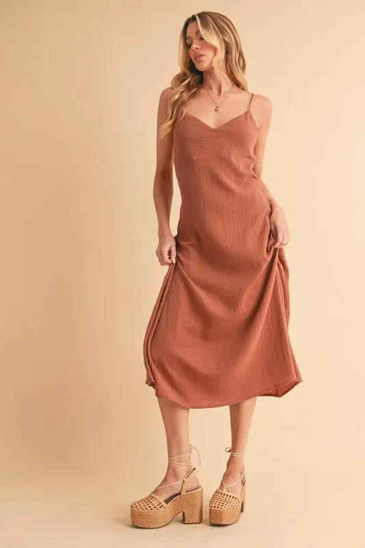Side-Button-Midi-Cami-Dress-Terracotta-3