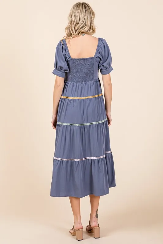 Trim-Detail-Puff-Sleeve-Tiered-Maxi-Dress-Denim-3