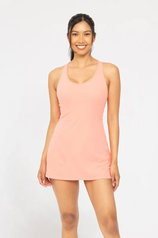 Twist-Racerback-Fit-and-Flare-Dress-Watermelon-2