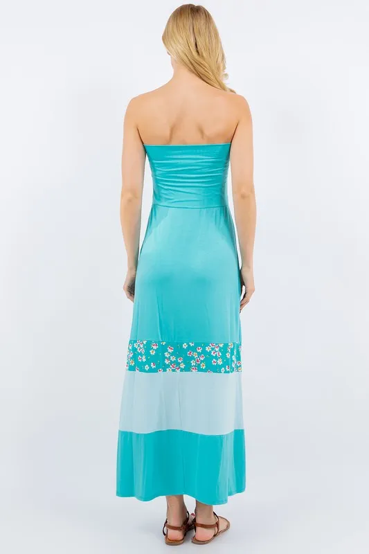 Full-Size-Color-Block-Tube-Maxi-Dress-Plus-Size-Teal-3