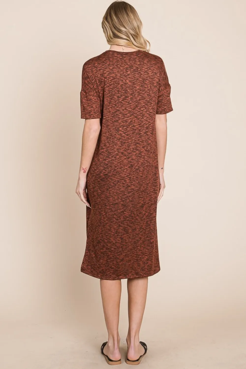 Round-Neck-Side-Slit-Midi-Dress-Rust-2