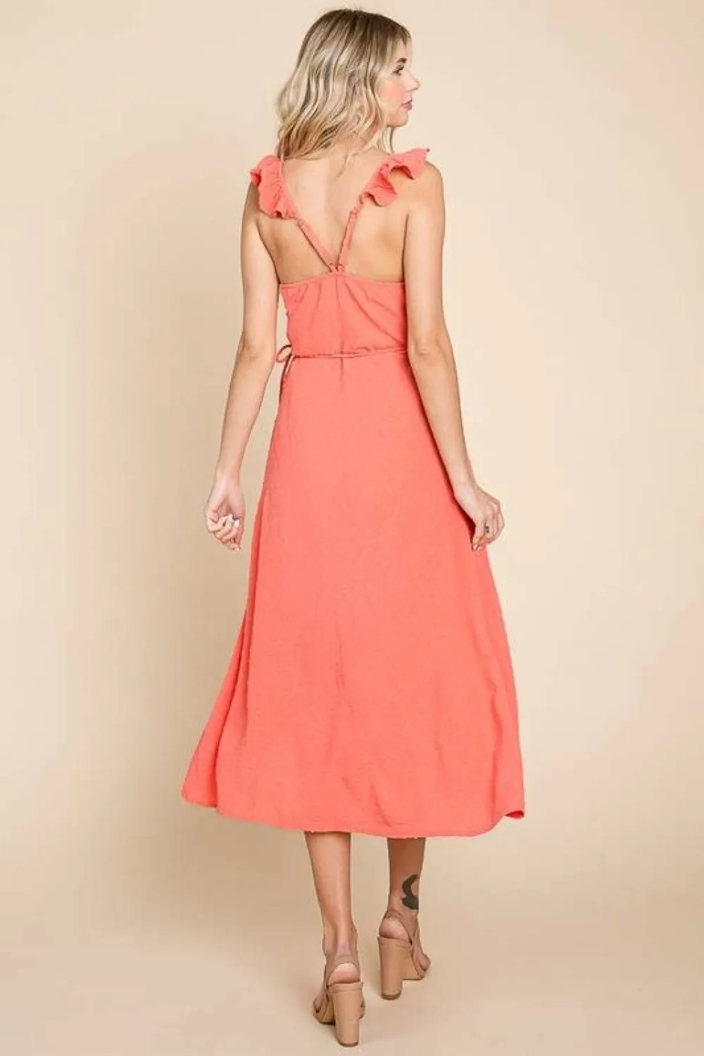Ruffle-Detail-Surplice-Wrap-Slip-Dress-Sugar-Coral-2