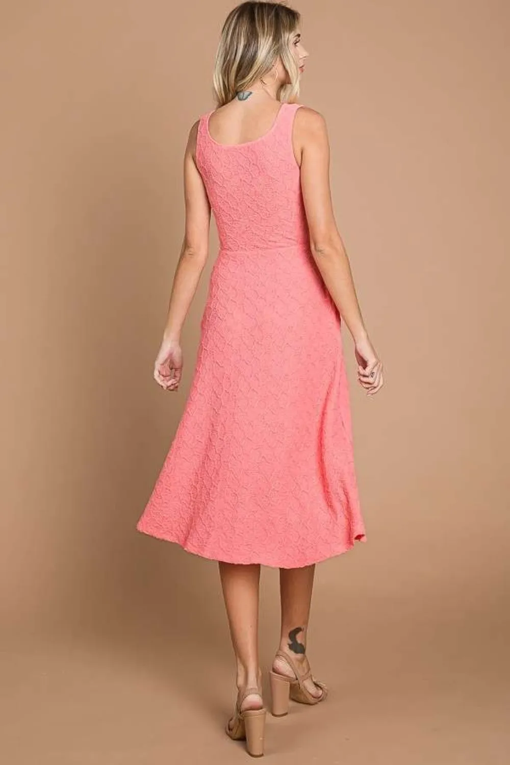 Texture-Square-Neck-Tank-Dress-with-Pockets-Happypink-3