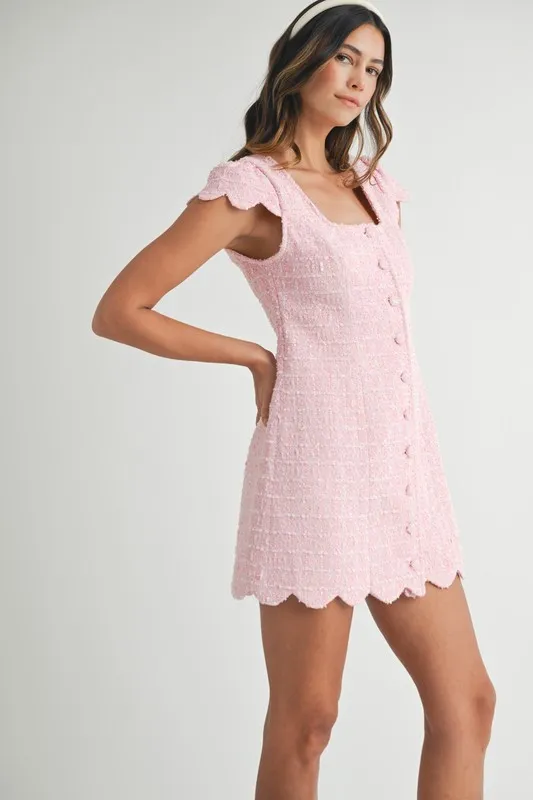 Tweed-Scallop-Hem-Line-Mini-Dress-Rose-3
